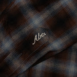 Abc. Flannel Plaid Puffer Quilted Jacket - Blue