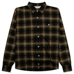 Abc. Flannel Plaid Puffer Quilted Jacket - Green