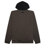 Nylon Fleece Hoodie - Ink/Jet Black