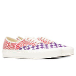 OG Authentic LX - Logo Check/Violet Indigo/Racing Red
