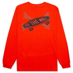 Vans x WTAPS L/S Tee - Mandarin Red