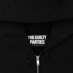 Heavyweight Full Zip Hooded Sweat Shirt 'Type 2' - Black