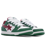 Women's New Bape SK8 STA #1 - Green